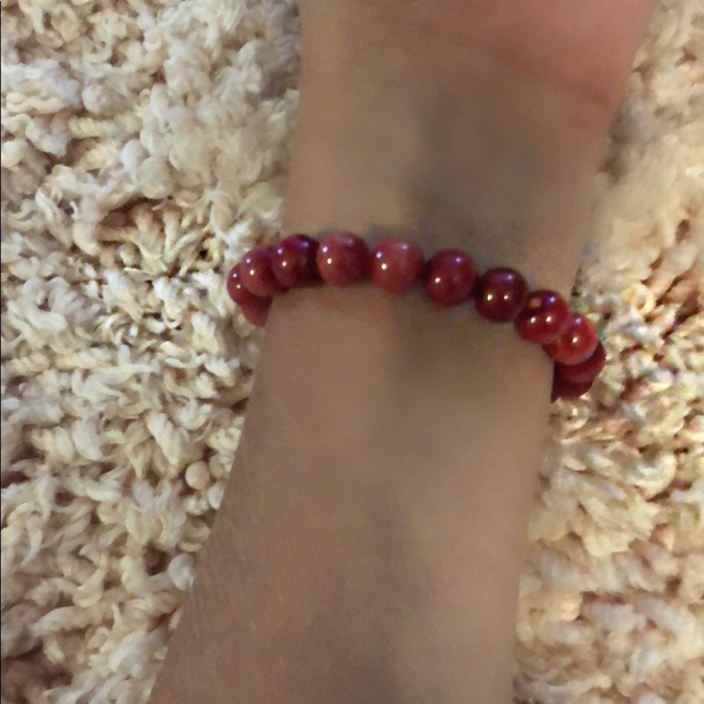 Rosy red stoned Bracelet
